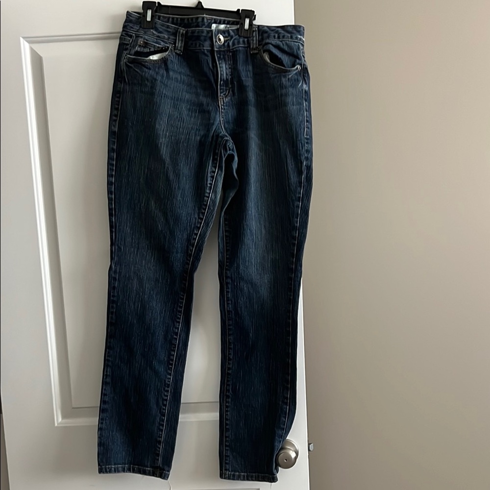 Dark Blue Denim Jeans